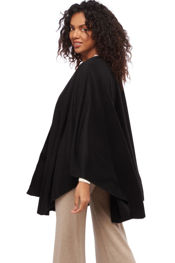 Vicuna accessories shawls vicunacape black 146 x 175 cm