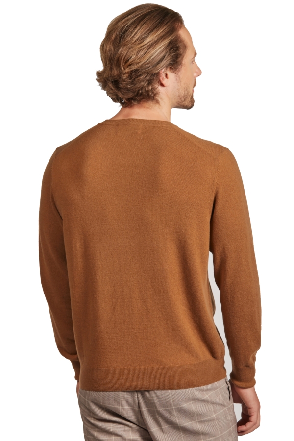 Vicuna men premium sweaters vicunaroundhe natural vicuna xl