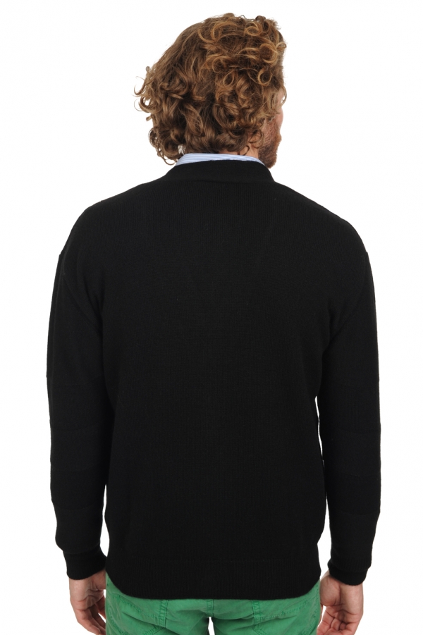 Yak men waistcoat sleeveless sweaters podrick black m