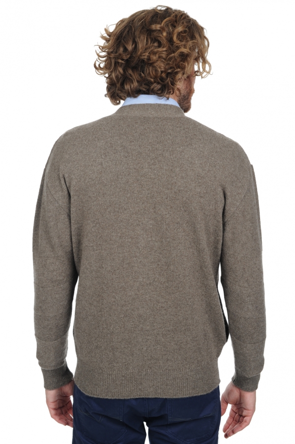 Yak men waistcoat sleeveless sweaters podrick natural dove 2xl