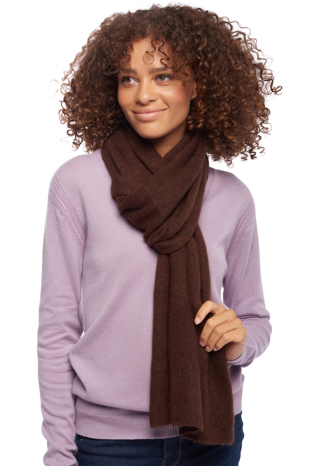 Cashmere accessories scarf mufflers byblos americano 220 x 38 cm