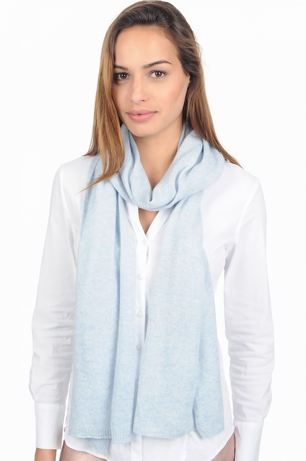 Cashmere accessories scarf mufflers miaou arctic 210 x 38 cm