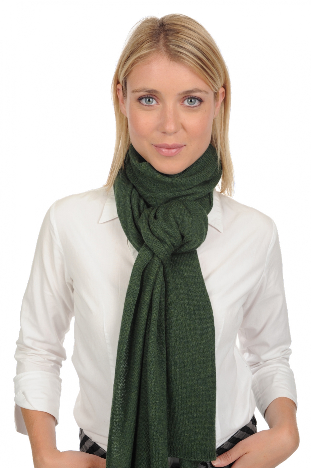 Cashmere accessories scarf mufflers miaou cedar 210 x 38 cm