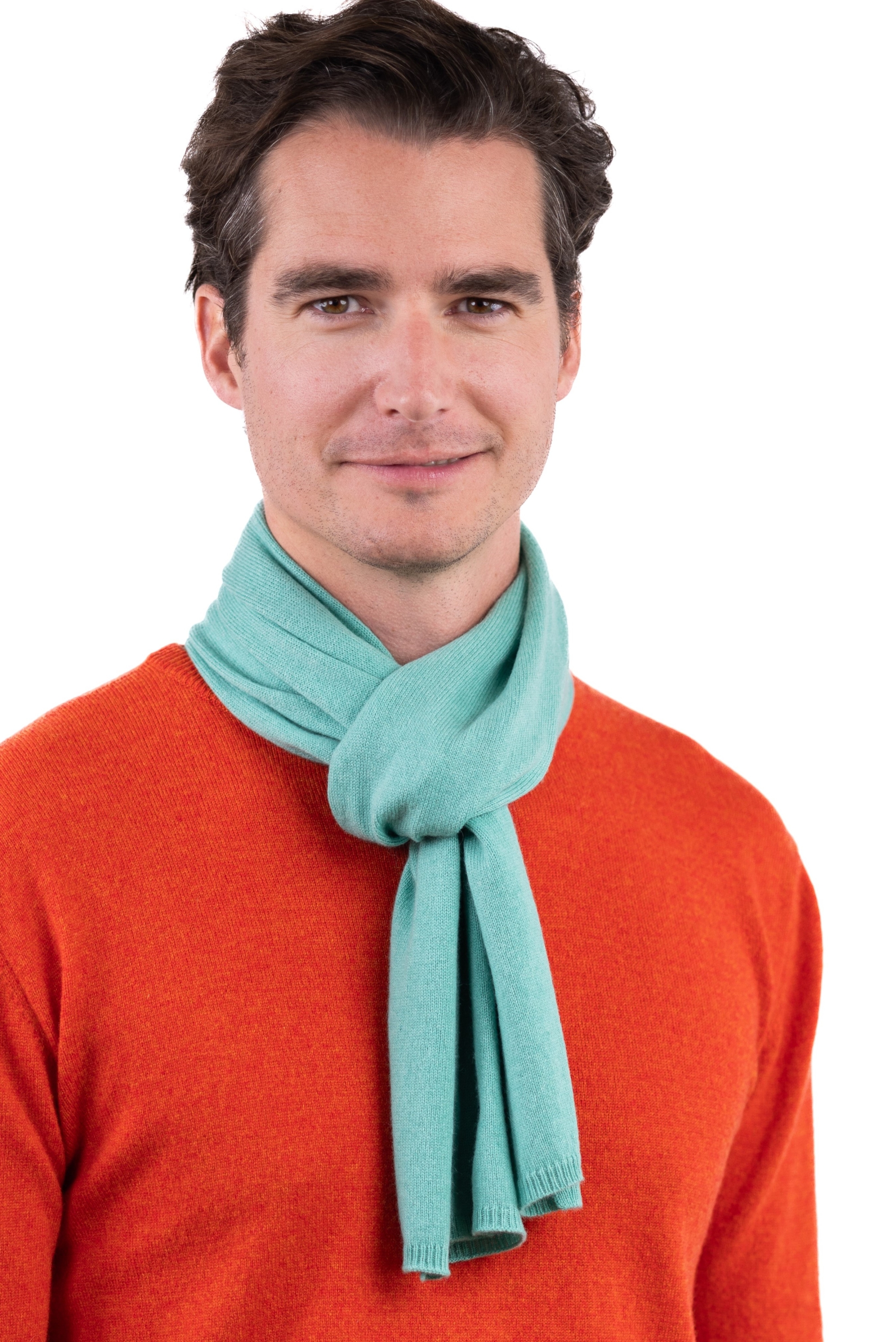 Cashmere accessories scarf mufflers ozone nile 160 x 30 cm