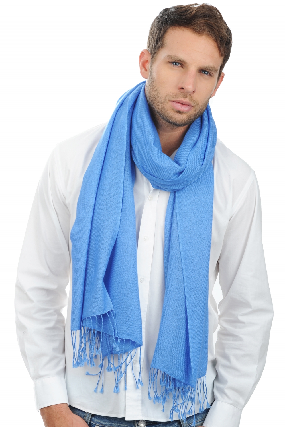 Cashmere accessories shawls diamant marina 201 cm x 71 cm