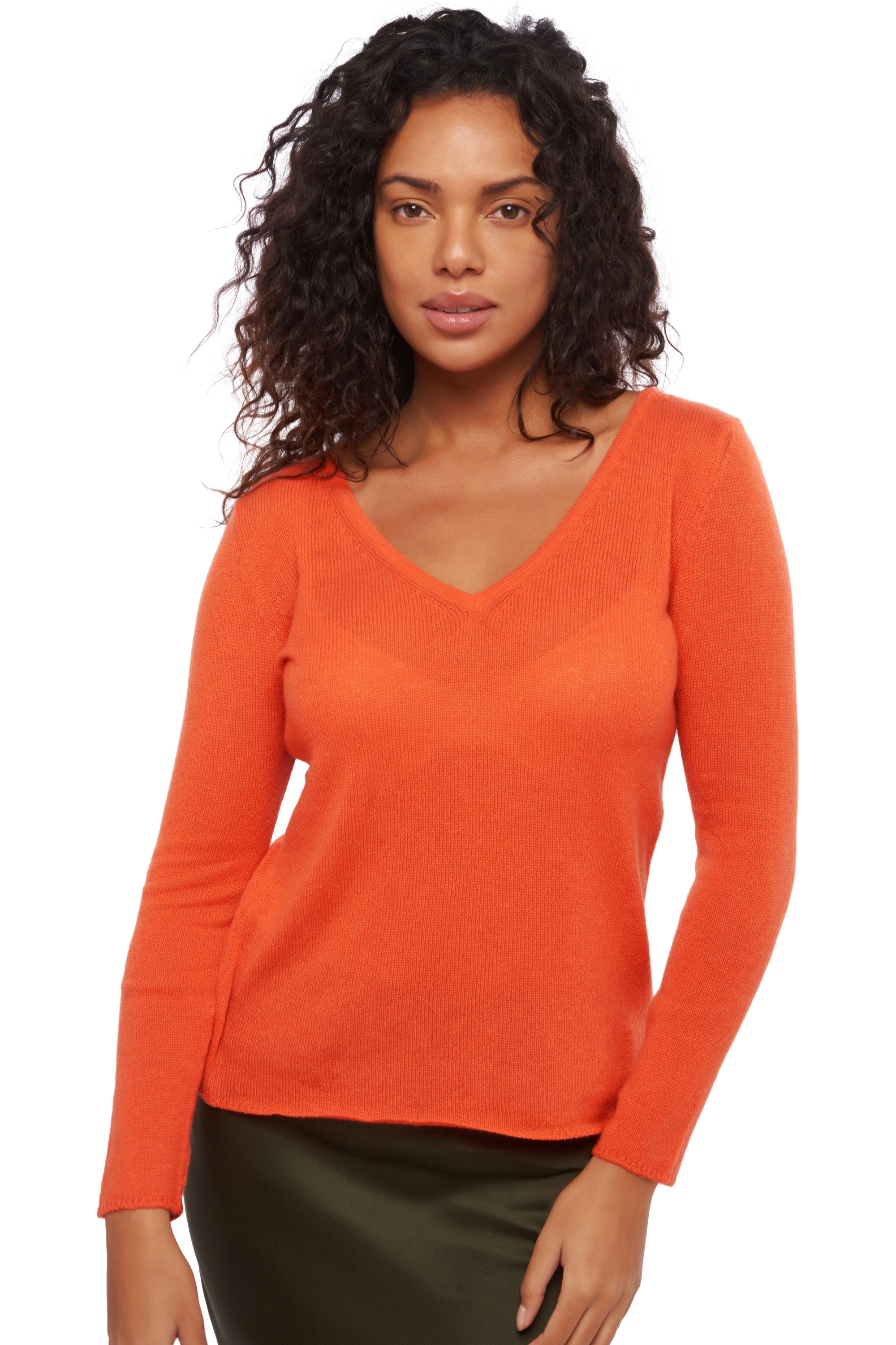 Cashmere ladies basic sweaters at low prices flavie satsuma s