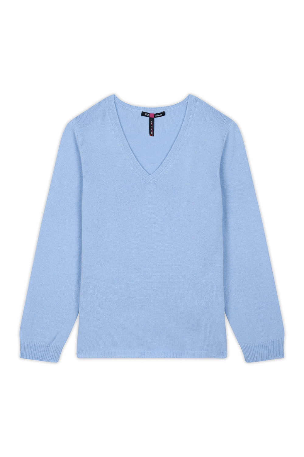 Cashmere ladies chunky sweater erine 4f kentucky blue xl