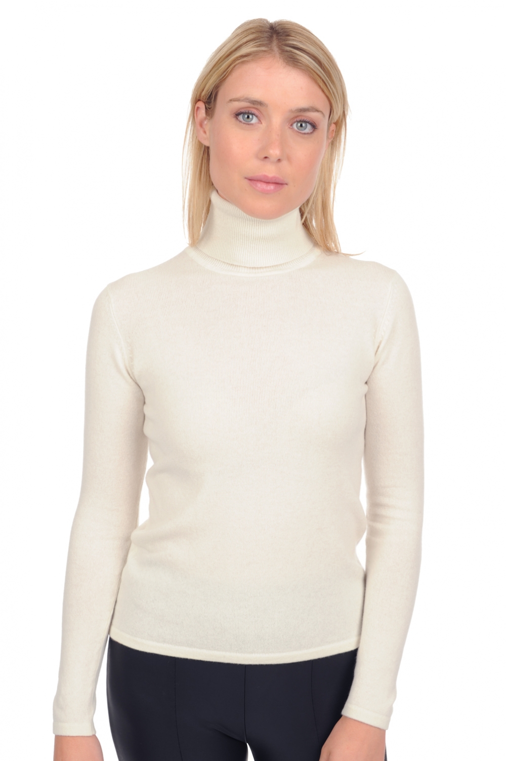 Cashmere ladies premium sweaters jade premium tenzin natural xl