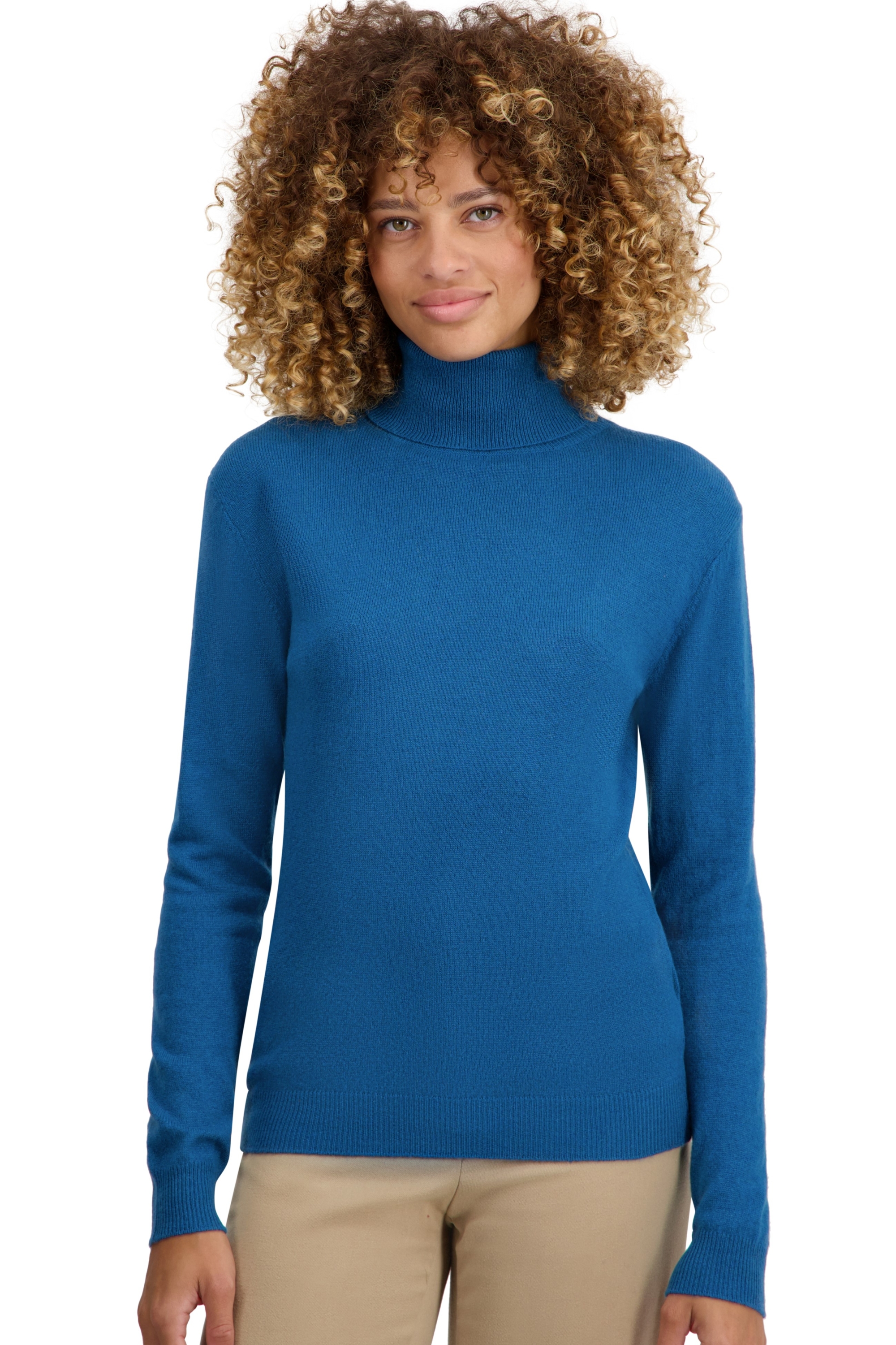Cashmere ladies roll neck tale first everglade l