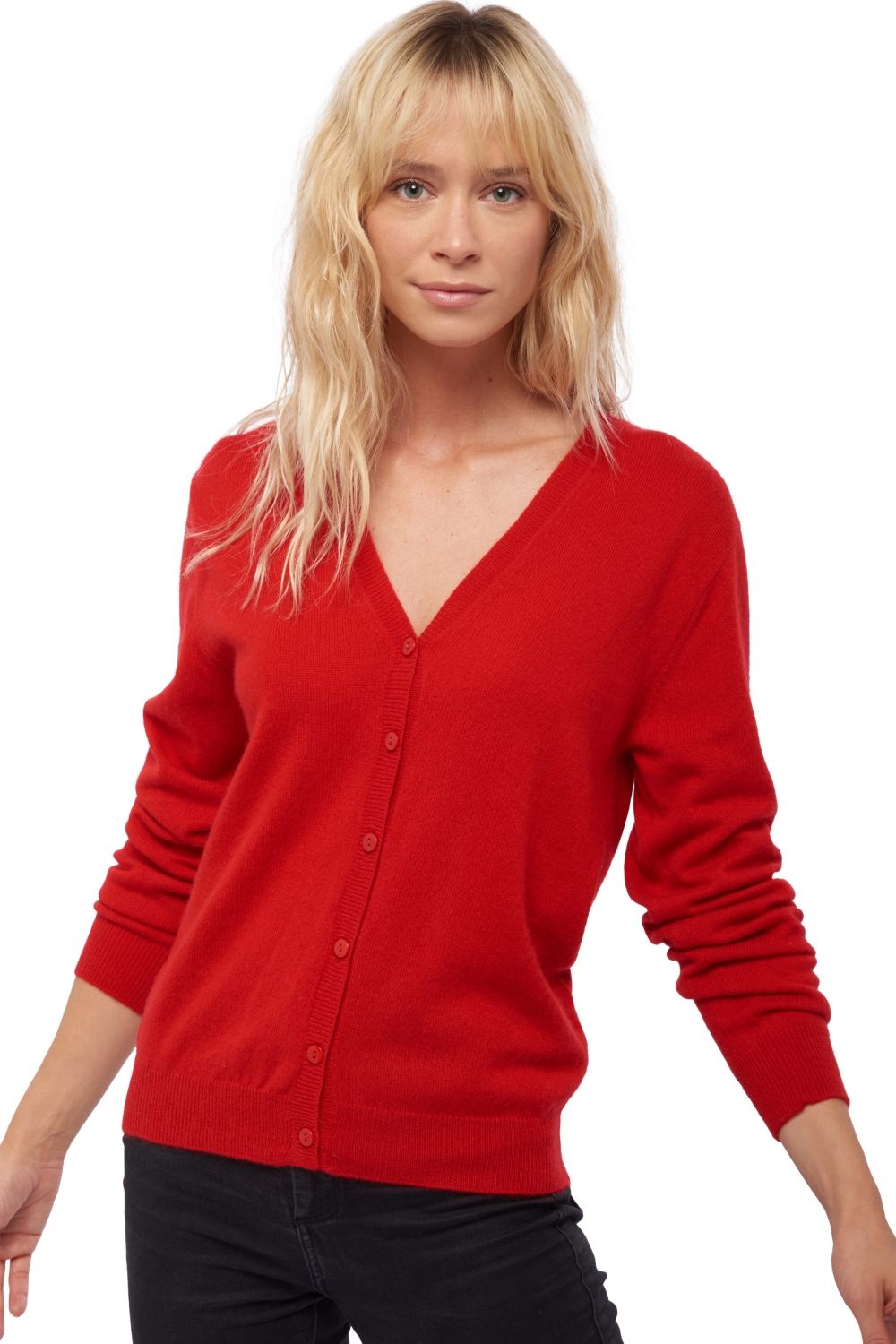 Cashmere ladies taline first chilli red s
