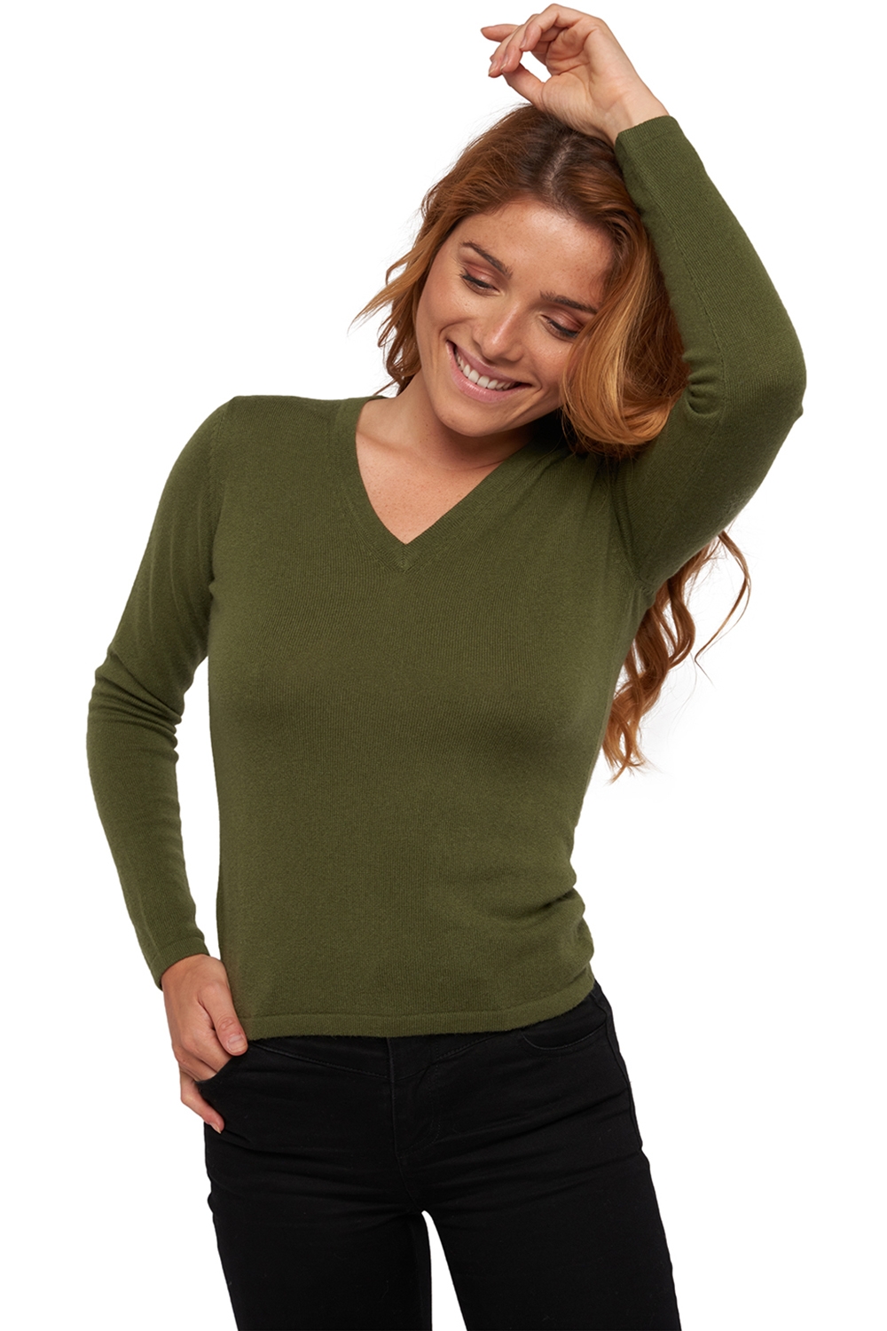 Cashmere ladies timeless classics emma ivy green s