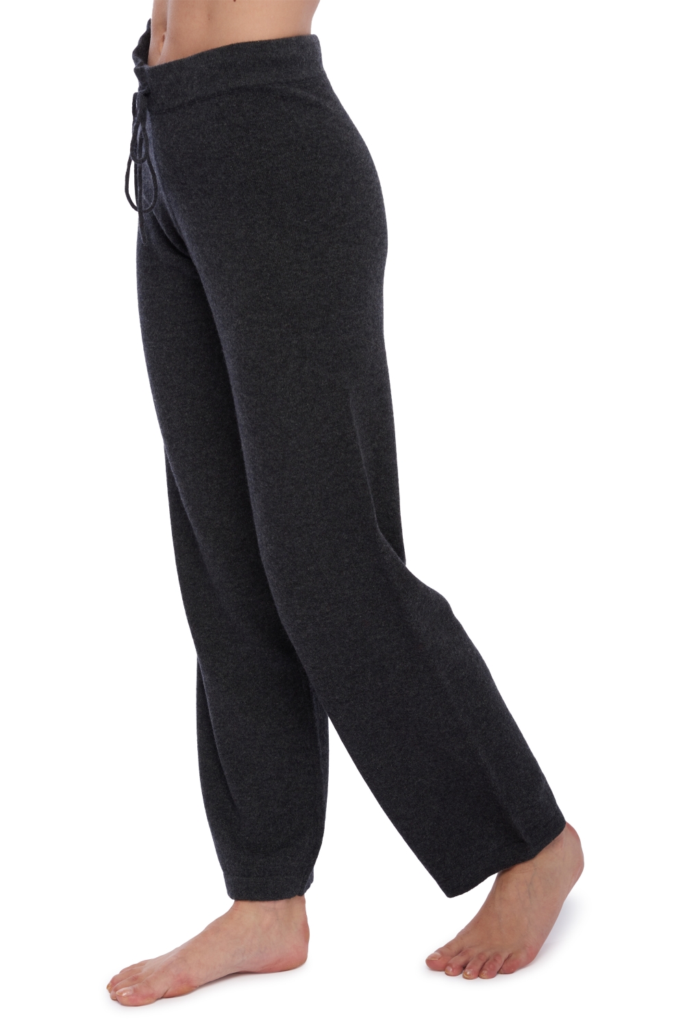 Cashmere ladies trousers leggings malice charcoal marl m