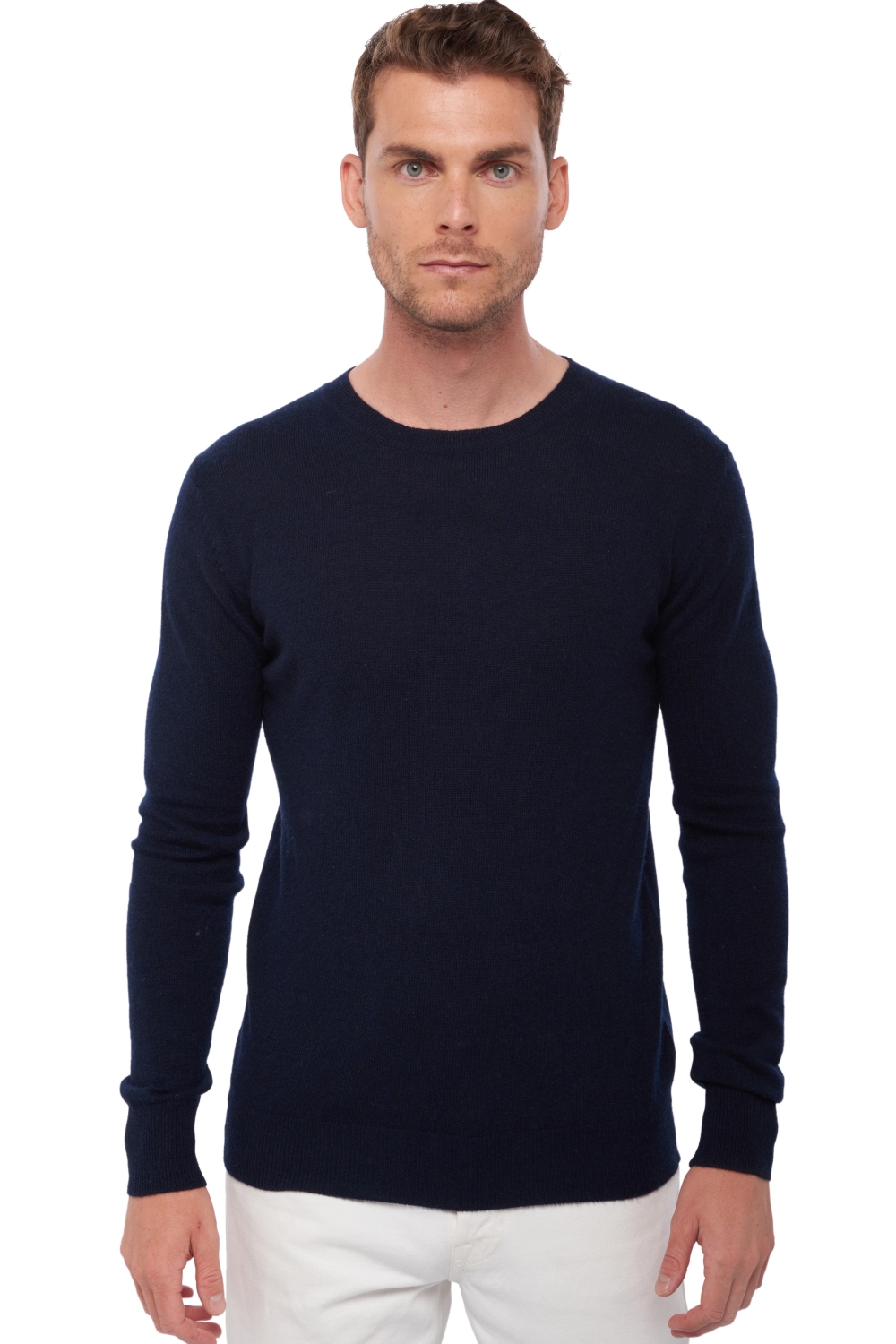 Cashmere men basic sweaters at low prices tao first dress blue m