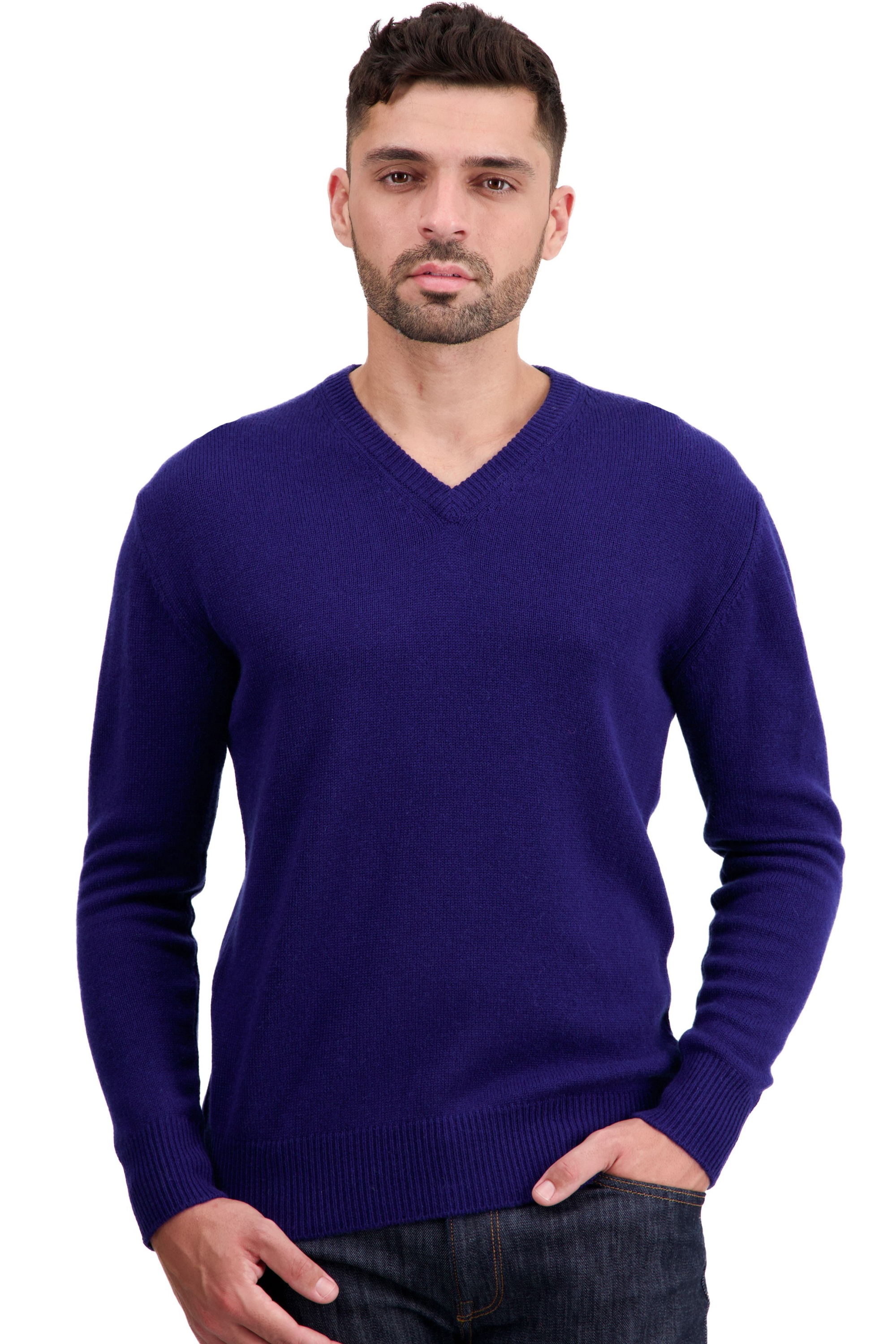 Cashmere men basic sweaters at low prices tour first french navy l