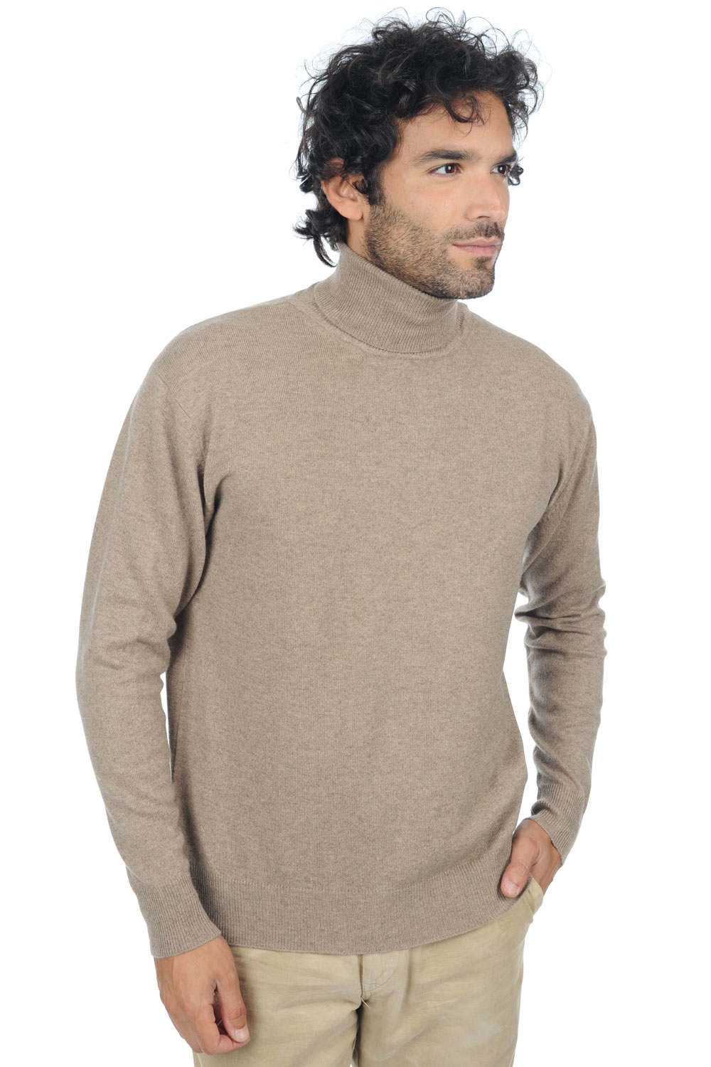 Cashmere men premium sweaters edgar premium dolma natural 4xl