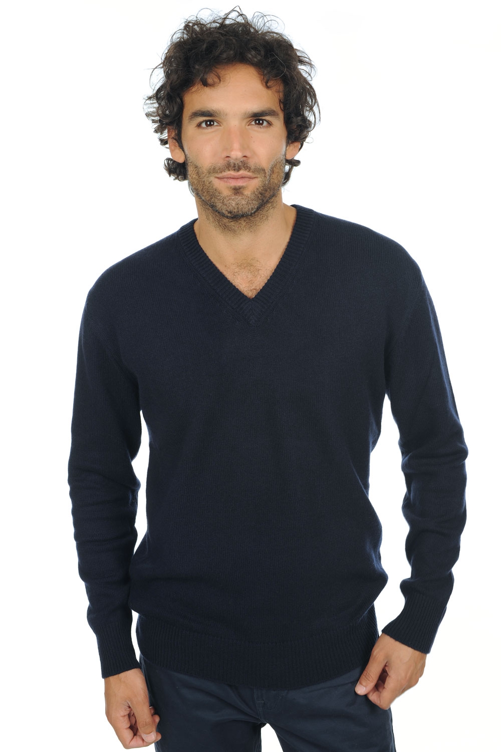 Cashmere men premium sweaters hippolyte 4f premium premium navy 3xl