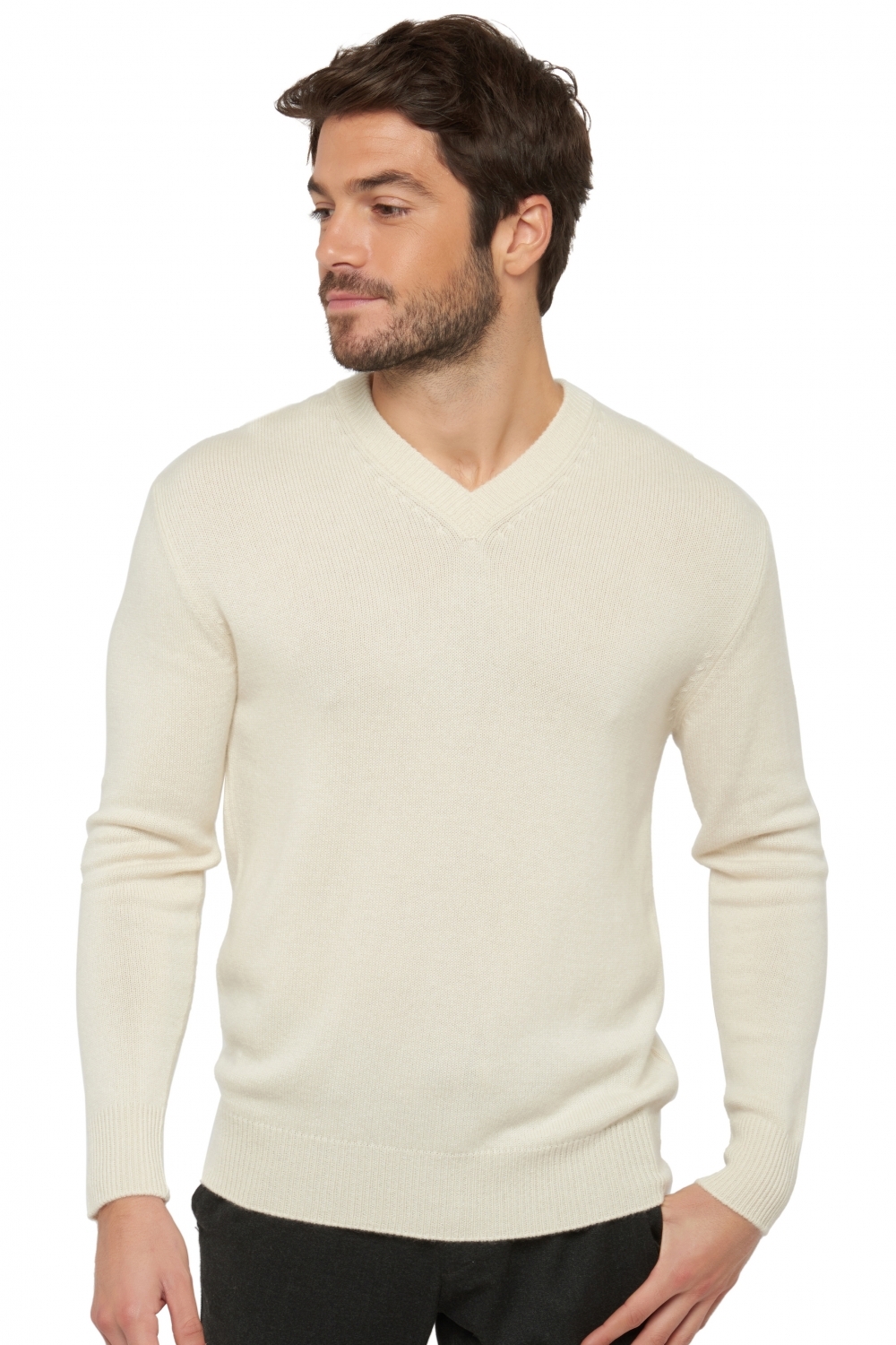 Cashmere men premium sweaters hippolyte 4f premium tenzin natural xl