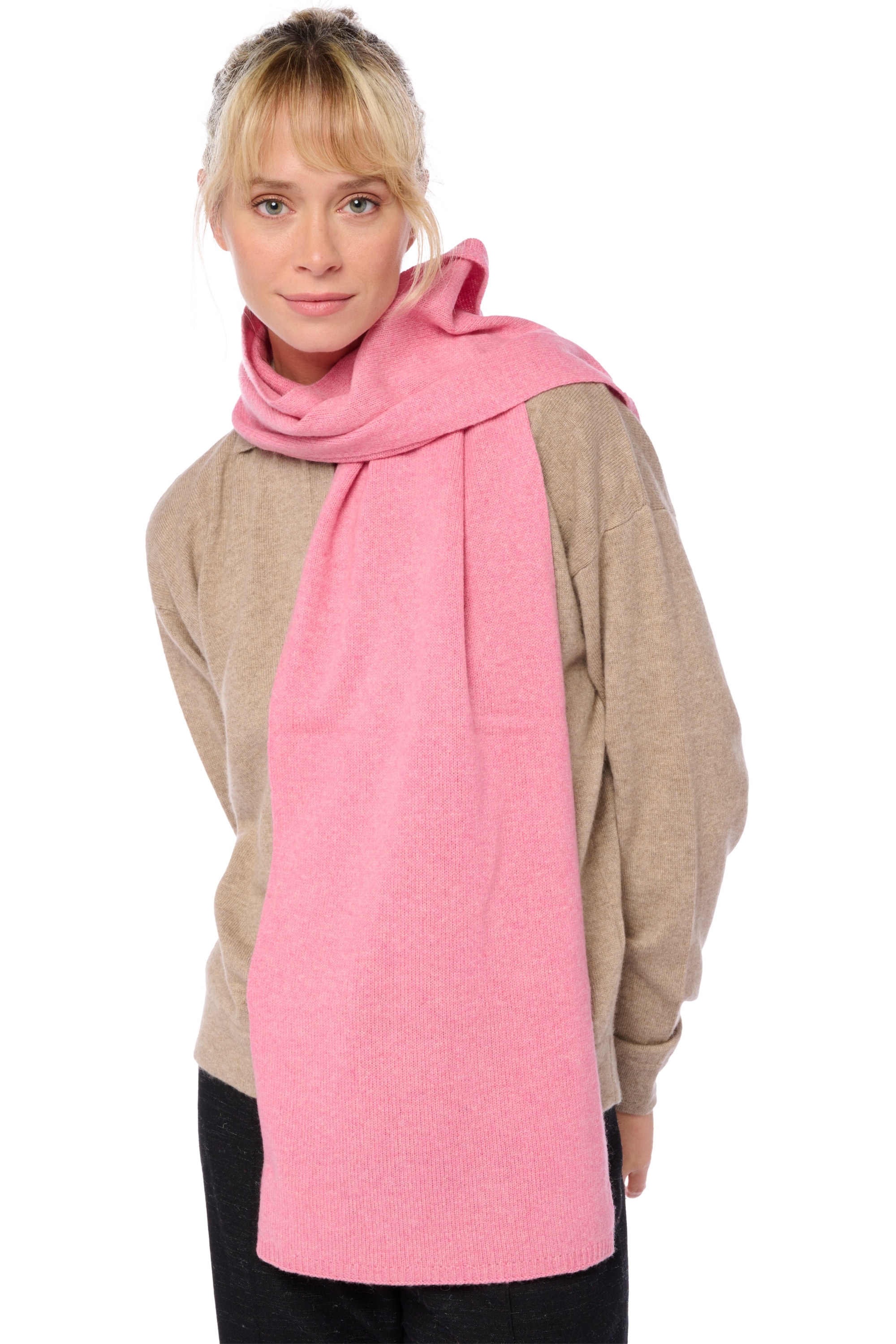 Yak accessories scarf mufflers yakozone pink 160 x 30 cm