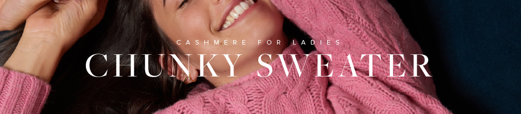 Cashmere for ladiesChunky sweater
