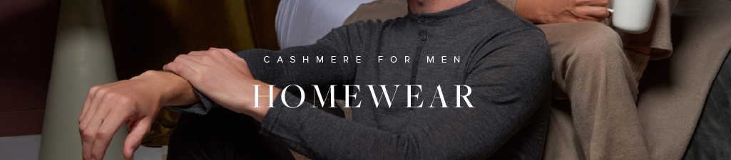 Cashmere for menHomewear